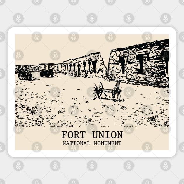 Fort Union National Monument Magnet by Lakeric